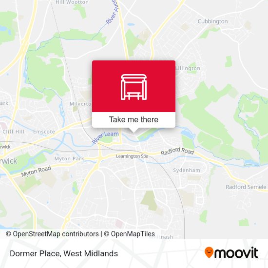 Dormer Place map