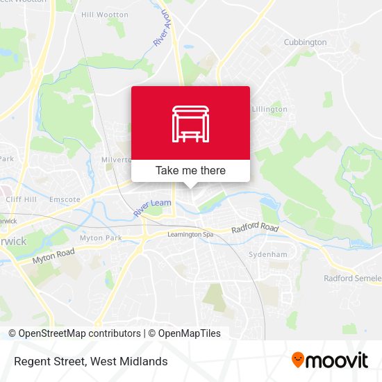 Regent Street map