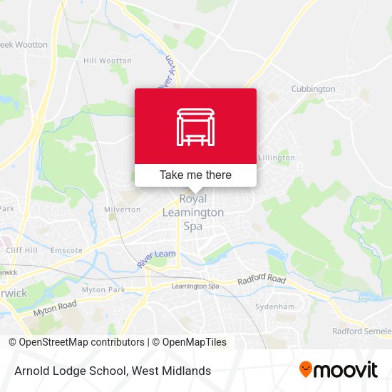 Arnold Lodge School map