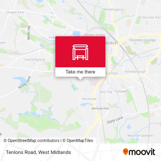 Tenlons Road map
