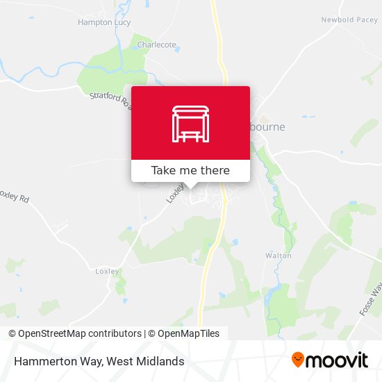 Hammerton Way map