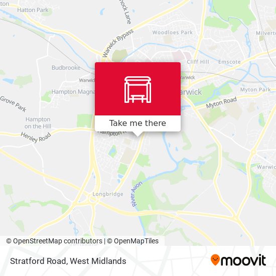 Stratford Road map