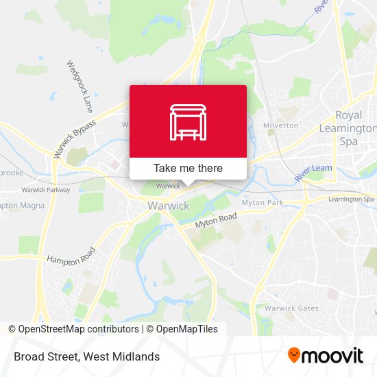 Broad Street map