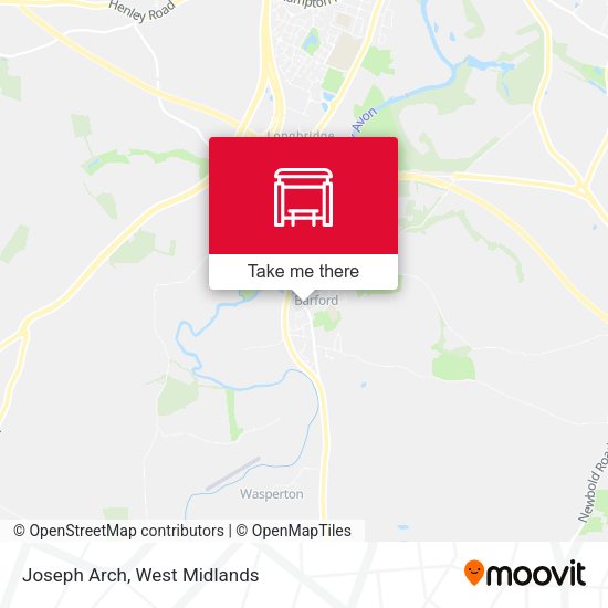 Joseph Arch map