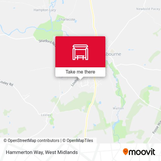Hammerton Way map