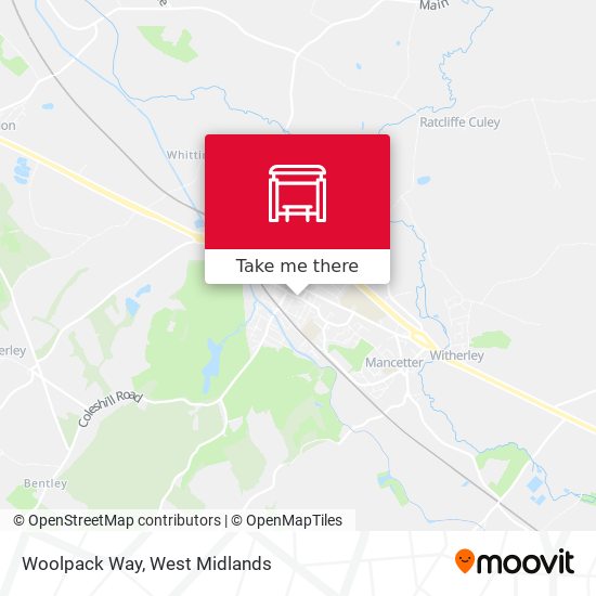 Woolpack Way map