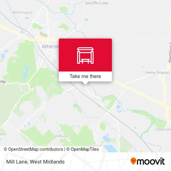 Mill Lane map
