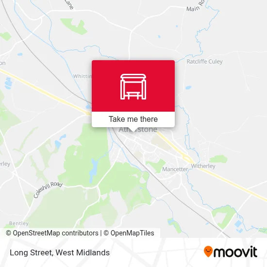Long Street map