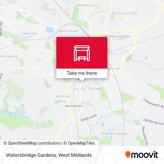 Watersbridge Gardens map