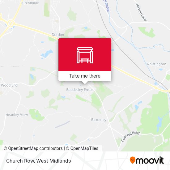 Church Row map