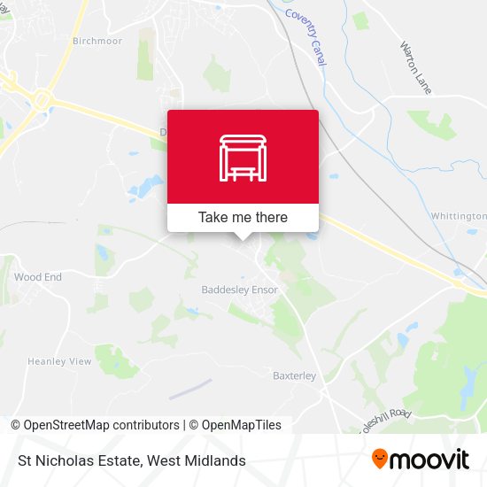 St Nicholas Estate map