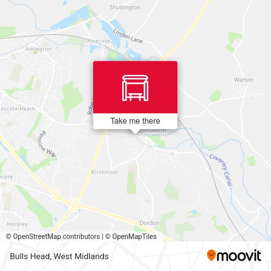 Bulls Head map