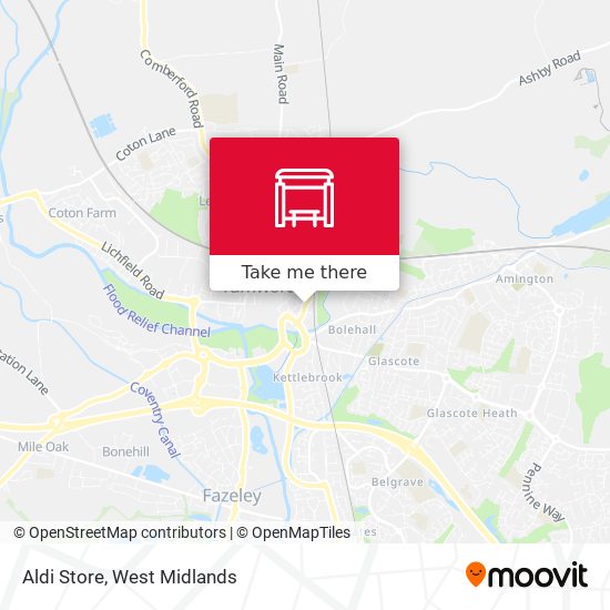 Aldi Store map