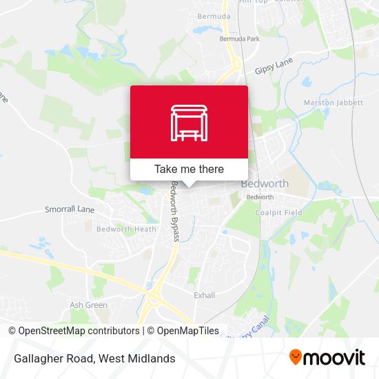 Gallagher Road map