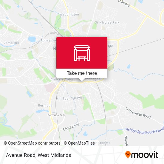 Avenue Road map