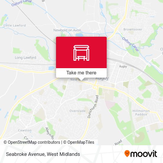 Seabroke Avenue map