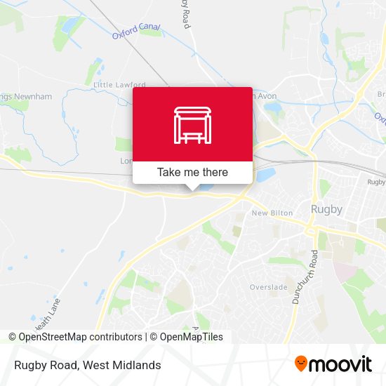 Rugby Road map