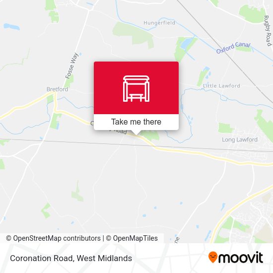 Coronation Road map