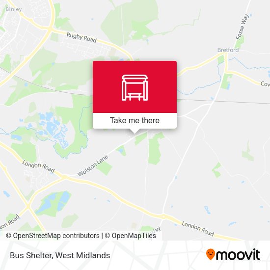 Bus Shelter map