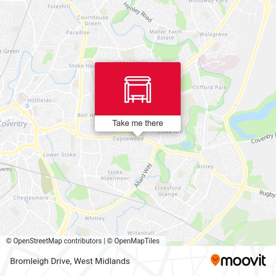 Bromleigh Drive map