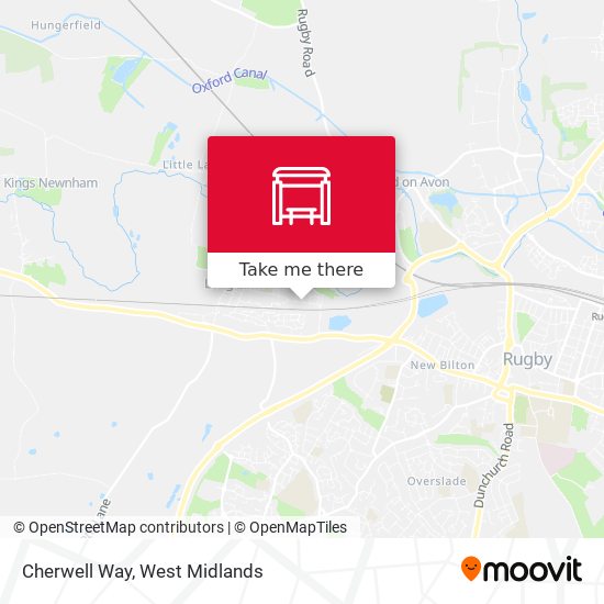 Cherwell Way map