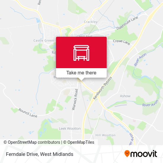 Ferndale Drive map
