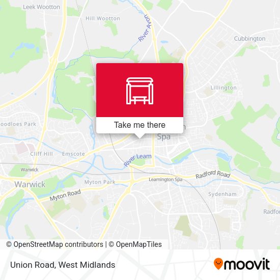 Union Road map