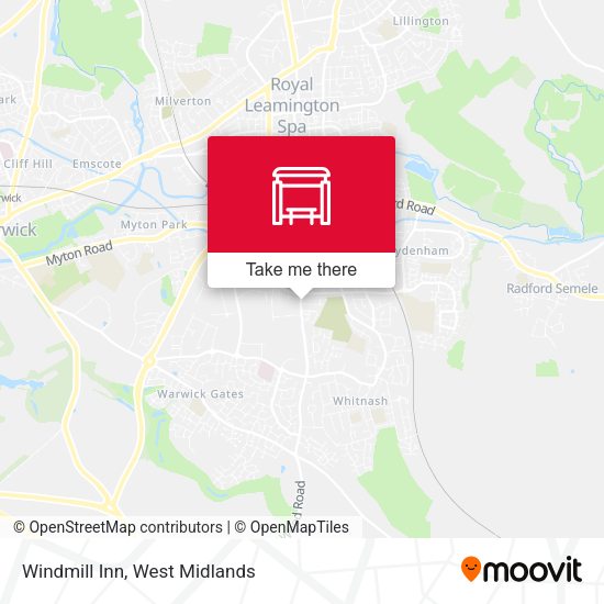 Windmill Inn map