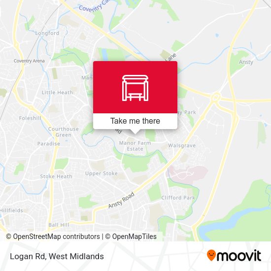 Logan Rd map