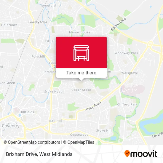Brixham Drive map