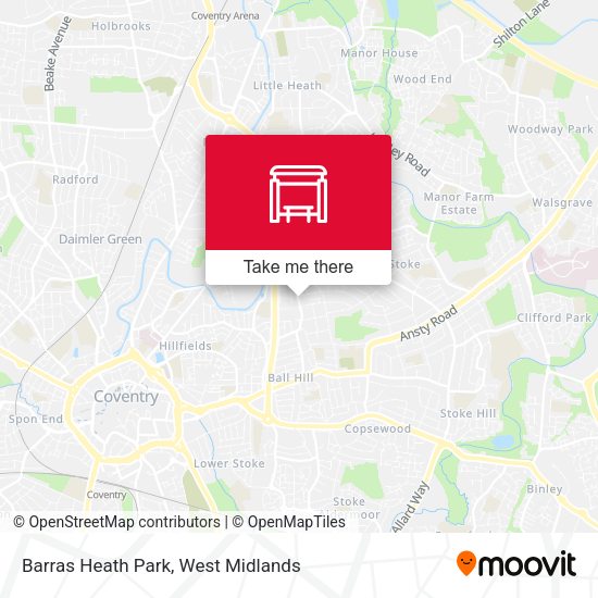 Barras Heath Park map