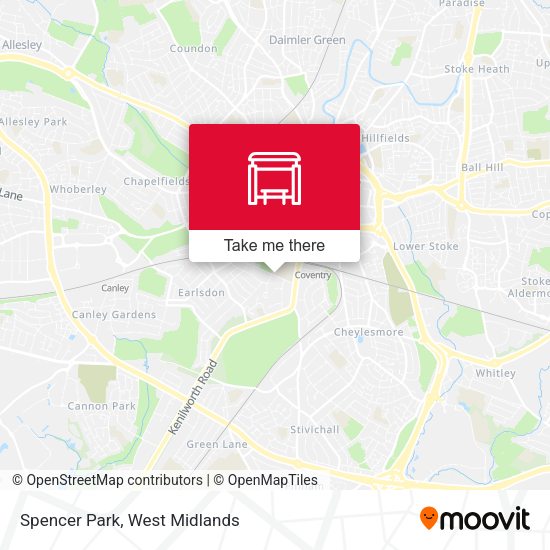 Spencer Park map