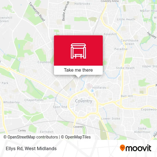 Ellys Rd map