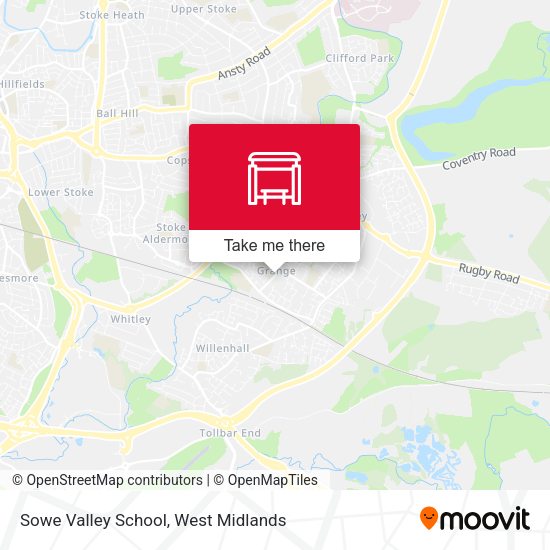 Sowe Valley School map
