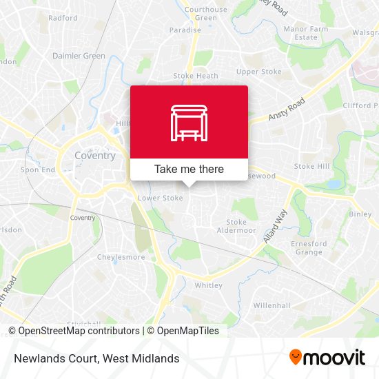 Newlands Court map