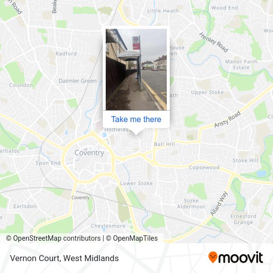 Vernon Court map