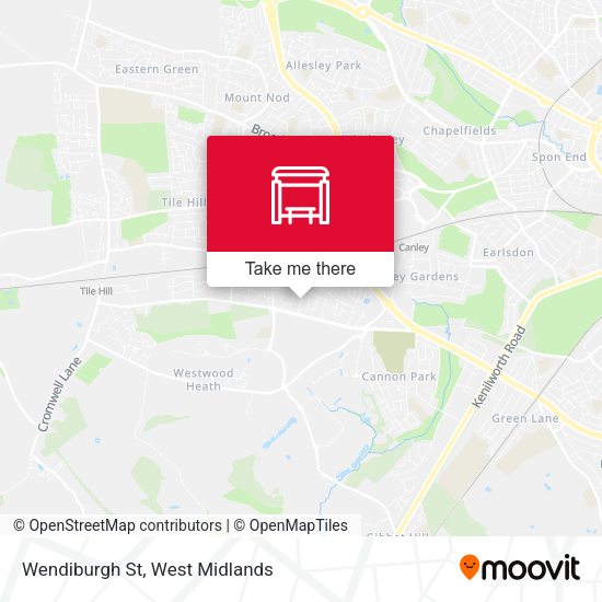 Wendiburgh St map