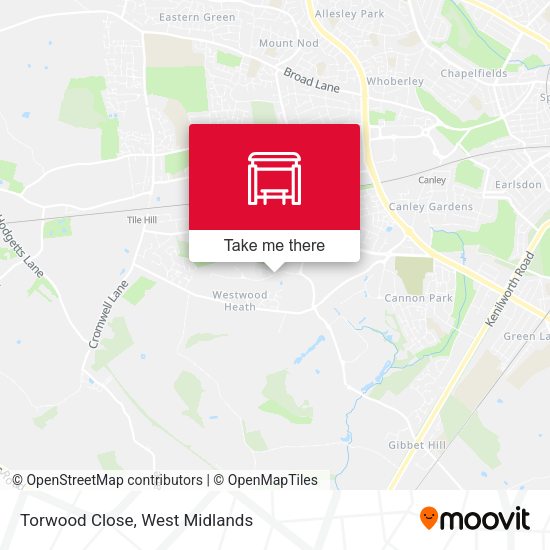 Torwood Close map