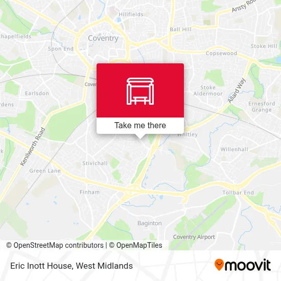 Eric Inott House map