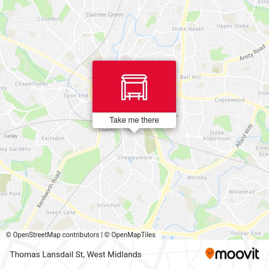 Thomas Lansdail St map
