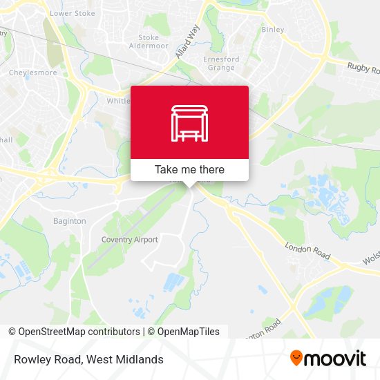 Rowley Road map