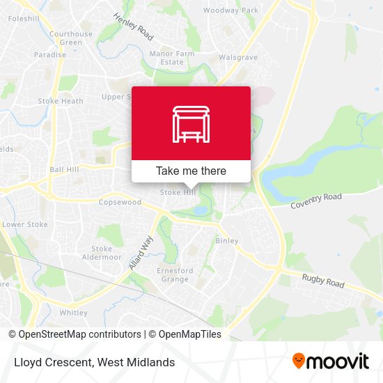Lloyd Crescent map