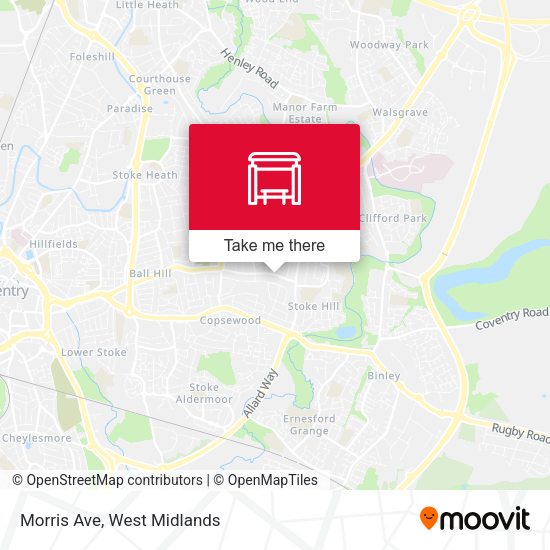 Morris Ave map