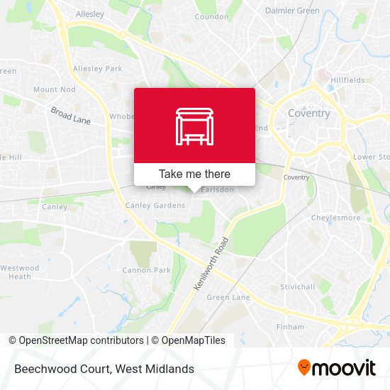 Beechwood Court map