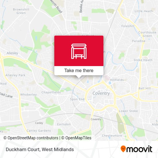 Duckham Court map