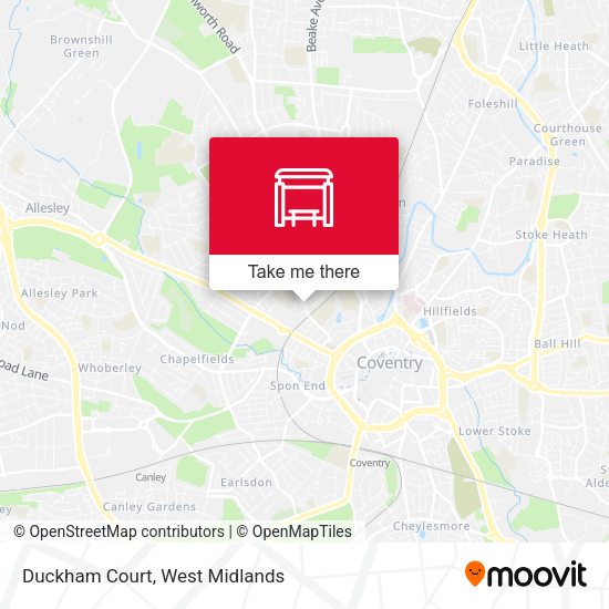 Duckham Court map