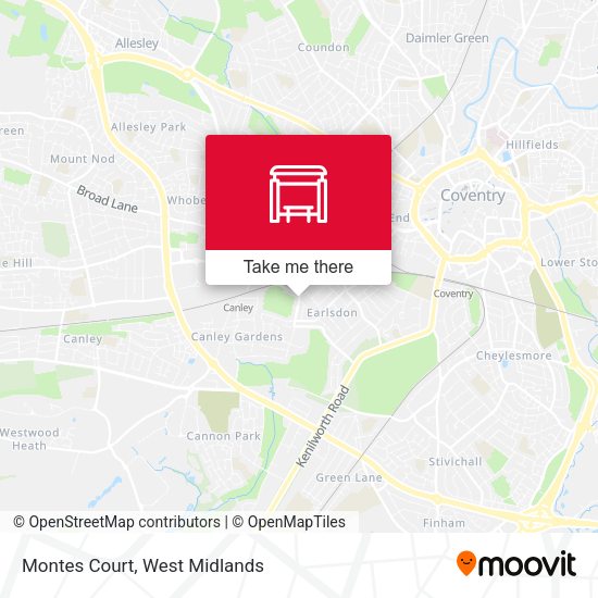 Montes Court map