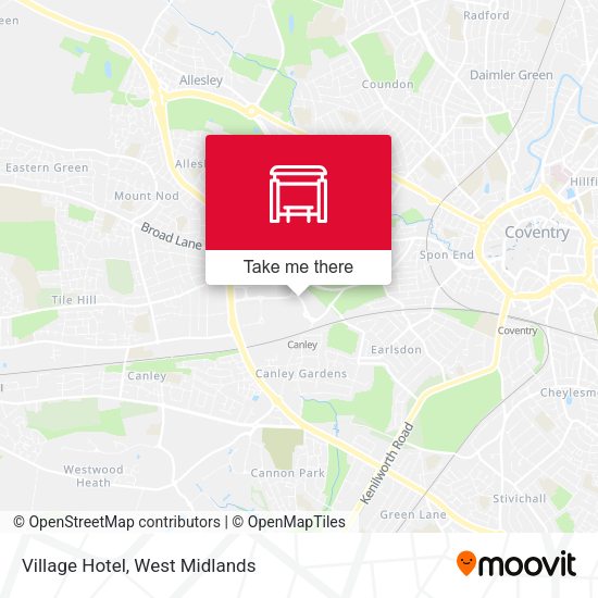 Village Hotel map