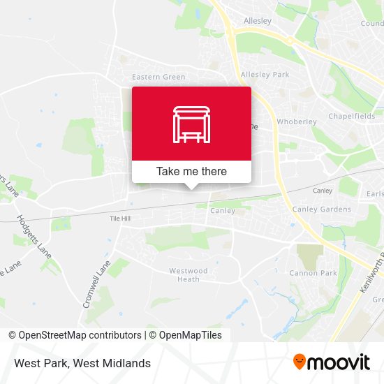 West Park map