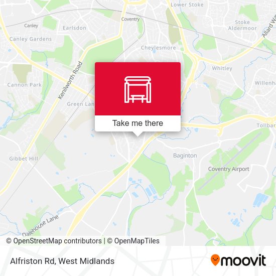 Alfriston Rd map